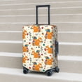 thumbnail image 2 of Lsque Squirrel With Colorful Tail Printed Luggage Cover, Travel Luggage Protector,Scratch and Dirt Resistant, Fits 18-32 Inch Luggage - X-Large, 2 of 9