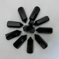 thumbnail image 6 of K-KED 40-50mm Natural Quartz Black Obsidian Crystal Point Wand Energy Chakra Stone 1pc-default, 6 of 9