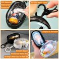 thumbnail image 4 of Estuche transparente DBYANAN para minifiguras con llavero, 4 of 6