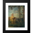 thumbnail image 2 of John La Farge 19x24 Black Modern Framed Museum Art Print Titled - The Muse of Painting (1870), 2 of 5