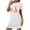 White, variant on MuZeFu Nightgowns for Women Plus Size Clearance Sale Women's Oversized Short Nightgown Fashion Chest Print Short Sleeve Nightdress