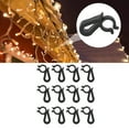 thumbnail image 4 of Christmas Light Clips, Reusable String Lights Clips 120 Pcs Plastic Material  For Holiday Black, 4 of 8
