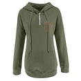 thumbnail image 4 of Women's Hoodies and Sweatshirts Long Sleeve Casual Zipper Pullover Clothes with Pocket, 4 of 6
