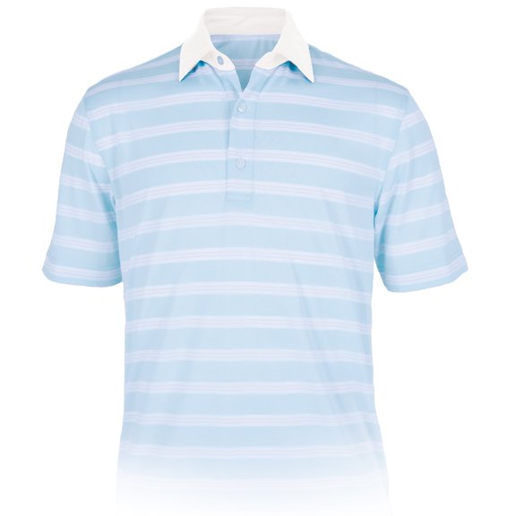 Monterey Club Men's Dwayne Deluxe Texture Golf Polo Shirt #3626