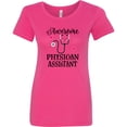thumbnail image 3 of Inktastic Awesome Physician Assistant for Pa Women's T-Shirt, 3 of 5