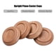 thumbnail image 4 of Copas de ruedas Irfora Práctico de costa vertical de madera maciza de las tazas del echador del piano con el cojín de EVA antideslizante, 4pcs / set Irfora Copas de ruedas, 4 of 6