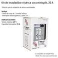 thumbnail image 4 of Kit de Instalación Eléctrica IUSA para Minisplit 20 A gris, 4 of 4