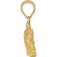 thumbnail image 3 of 14K Yellow Gold Lion Charm (19 X 20) Made In United States c83, 3 of 6