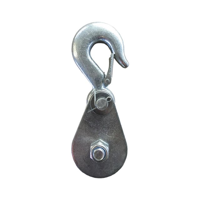 Abbracc Wire Rope Lifting Pulley Compact for DIY Home Projects Rowing Lifting Blocks 20cm