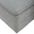 thumbnail image 5 of Liberty Furniture Accent Dining Chair with Castors - Squared Back - Sapphire Upholstry, 5 of 10