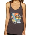 thumbnail image 1 of Wild Bobby Betty Boop Endless Summer Beach the Dog Betty Boop Tri-Blend Racerback Tank Top, Brown, Small, 1 of 5