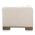 thumbnail image 4 of Moe's Home Collection June Corner Chair Oatmeal Fabric Corner Chairs, 4 of 6