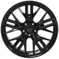 thumbnail image 2 of OE Wheels CV25 20 Inch Rims Fit Camaro ZL1 Style 5x120 20x8.5 / 20x9.5 Gloss Black - Hollander 5773 (Set of 4), 2 of 5