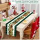 thumbnail image 3 of Christmas Table Runner Merry Christmas Decoration for Home Xmas Party Decor 2024 Navidad Notal Noel Ornament Happy New Year 2025, 3 of 5