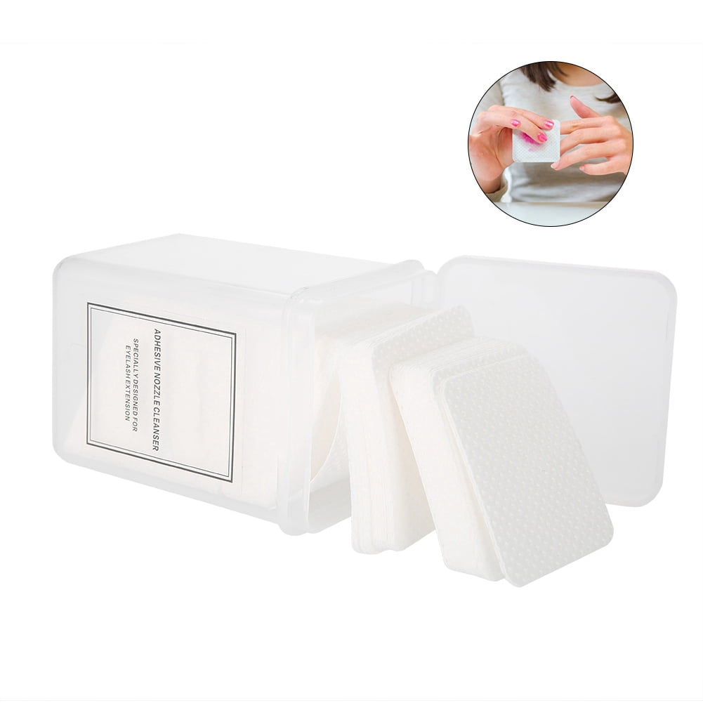 YLSHRF Nail Wipe Pad, Nail Wipe Pad,200Pcs/Set Nail Cotton Pad Paper Manicure Polish Gel Remover Cleaner Wipe Lint Free Cotton Pad