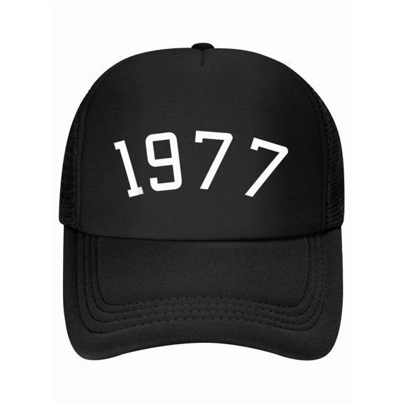 Vintage 1977 Birhday Men Women Born 1977 Baseball Cap