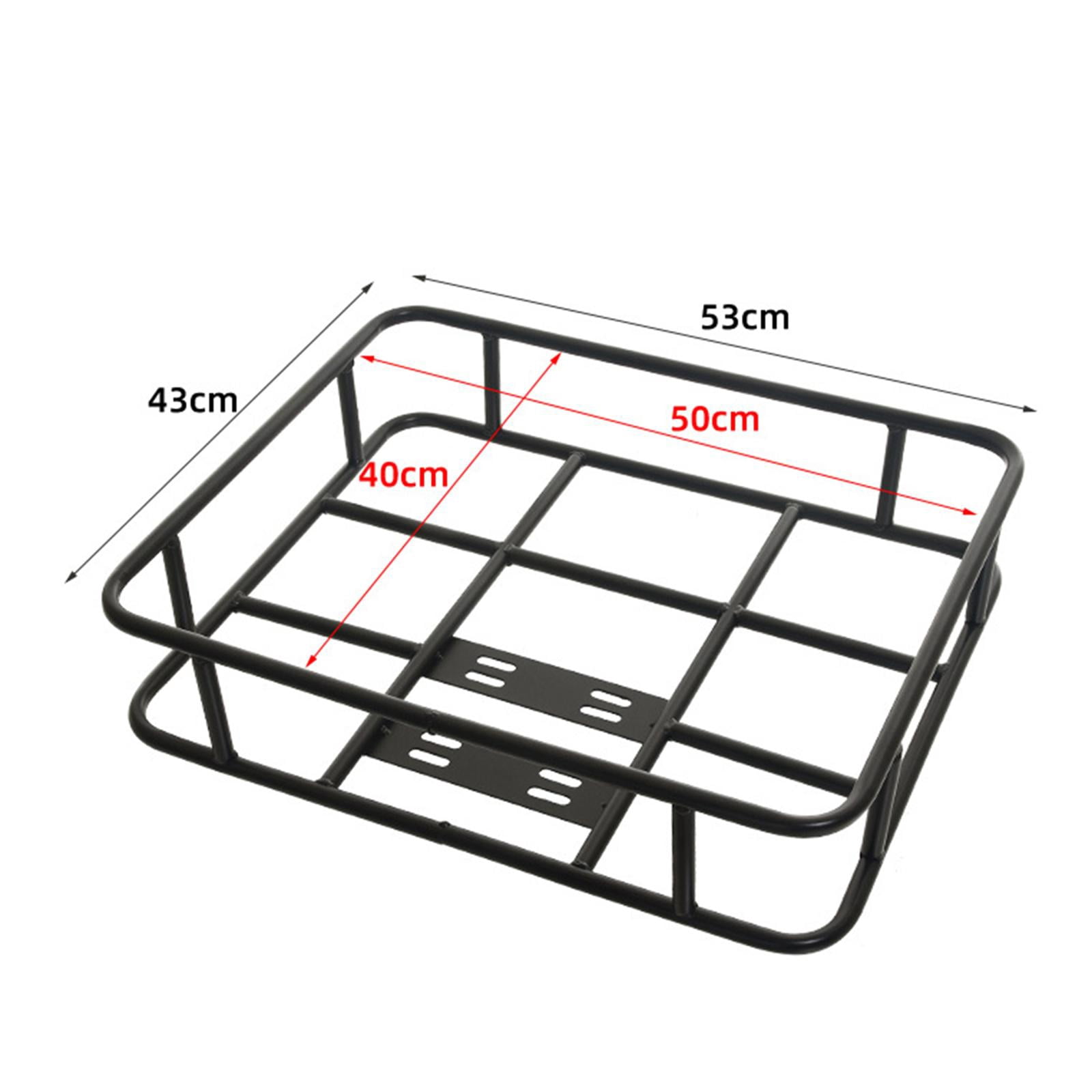 DimyFew Bike Basket Bike Basket Bike Accessories Front Handlebar Front Bike Basket Rear 53cmx43cm