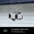thumbnail image 5 of Home Zone Security Solar Triple Head Flood Lights - 3500K, 1000 Lumens, Adjustable Angle, 2-Pack, 5 of 7