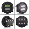 thumbnail image 3 of 12V/24V/36V/48V/72V LED Digital Battery Indicator Gauge with Hour Meter for Golf Cart, 3 of 8