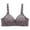 hwj# Grey596, variant on Bras For Women No Underwire Solid Color Adjustable Wide Straps Full Coverage Breathab Comfortable Smooth Soft Brassiere,Khaki