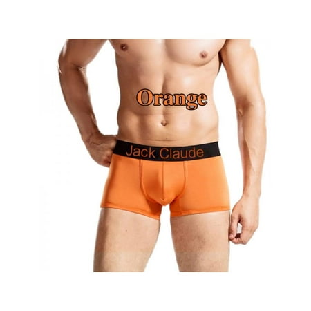 Magic Silk Silk Boxers - Breathable Men Boy Ice Silk Boxer Underpants Briefs Shorts Bulge Pouch