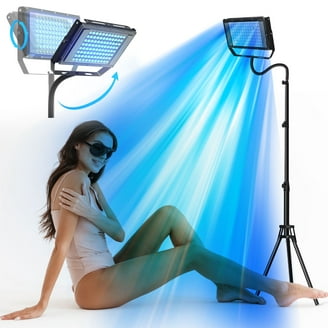 Light Therapy Floor Lamp, 11000 Lux Sun Light Happy Lamp 10 Color