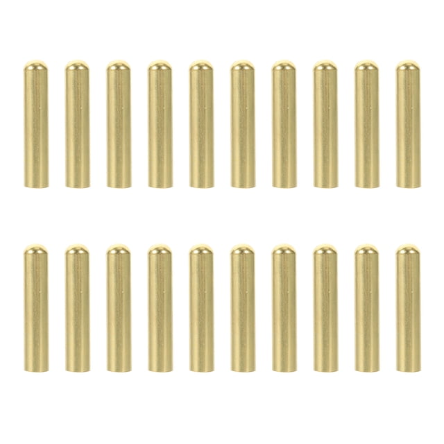 Shisuyan 20pcs Metal Shoelace Tips Aglets Durable Shoe Lace Tips DIY Handicraft Materials