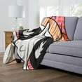 thumbnail image 4 of Warner Bros Powerpuff Girls Blossom Fiirey Eyes Kids Silk Touch Throw Blanket, 4 of 5