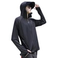 thumbnail image 1 of Vêtements de Protection Solaire en Fibre de Polyester Veste de Sport Pliable pour Protection Solaire, 1 of 5