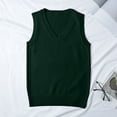 thumbnail image 2 of JJHGVB Sweater Vest Women Fall Sweaters for Women Thermal Sweater for Women Ladies Sweaters Womens Vest Women's Vests Women Vest Top Green 2 S, 2 of 4