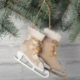thumbnail image 1 of Ensemble de 6 Patins à Glace en Bois, 1 of 1