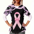thumbnail image 1 of Wzzjkit T-Shirt Femme Manches Courtes Col en V Uniforme de Travail Imprimé Ruban avec Poche Blouse Médicale, 1 of 6