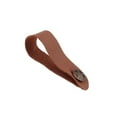 thumbnail image 1 of Leather Strap Hook Neck Strap Button for Guitar Neck Strap Acoustic Classical Guitar Brown, 1 of 9