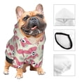 thumbnail image 3 of Balery Bow With Sugar Skull Sudadera con Capucha para Perros Pequeños – Ropa para Mascotas, Disfraz para Perros y Gatos, Ideal para Fiestas y Cosplay-X-Small, 3 of 7