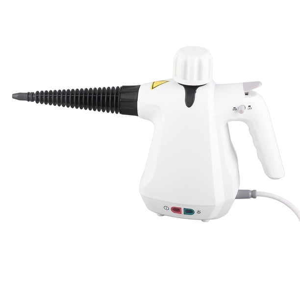 Limpiador a vapor de 1000 W, máquina de limpieza a vapor portátil de alta temperatura y alta presión con válvula de seguridad, enchufe de la UE de 220-240 V