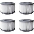 thumbnail image 1 of 4pcs Hot Tub Filters for MSpa Inflatable Pools, Filter Cartridge Pump Upgraded Version for MSPA All Current Spas, 1 of 4