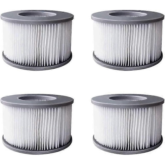 4pcs Hot Tub Filters for MSpa Inflatable Pools, Filter Cartridge Pump Upgraded Version for MSPA All Current Spas