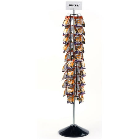 Paulson Chip Rack - Displays2go Potato Chip Rack With Clip Strips, 61