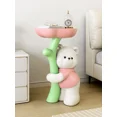 thumbnail image 2 of Muebles de dibujos animados de oso rosa, estatua de mesa de té, decoración de suelo, mueble de TV de lujo para sala de estar, sofá, escultura de esquina, regalo ornamental, 2 of 4
