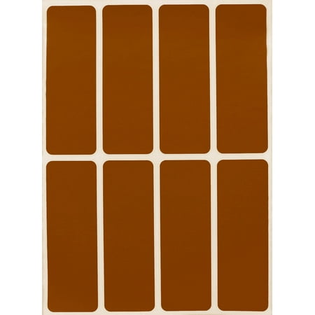 Brown Stickers Rectangle Label 3x1 Labels Color Code 120 Pack By Brown Stickers Rectangle Label 3x1 Labels Color Code 120 Pack By Royal Green