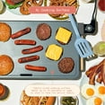 thumbnail image 3 of Beautiful XL Electric Griddle 12" x 22", Non-stick, Oyster Grey by Drew Barrymore, 3 of 11