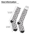thumbnail image 4 of Fotbe Cute Panda Face print Women's Men's Novelty Crew Socks Cotton Socks Knee High Socks for Walking,Running,Nurses,Pregnancy, 4 of 8