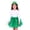 White, variant on CPNG St. Patrick's Day Costume Set Green Tulle Skirt & Glitter Bow Headband Set - Party Costume, Dance Performance Outfit(Pink,5-7 Years)