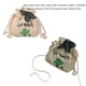 thumbnail image 3 of Qarigey Bolso con cordón de paja Adorable caricatura decorativa reemplazo mujer citas fotografía solo bolsos de hombro bolsa Bolsas de mensajero y de hombro Blanco, 3 of 6