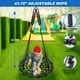 thumbnail image 3 of Plataforma exterior Spider Web Swing Odoland de 24 pulgadas para niños y anuncios, 3 of 7