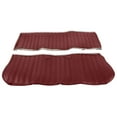 thumbnail image 2 of Brothers Trucks 05-301 Seat Upholstery Full Pleat Vinyl - Maroon, 2 of 5