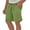 Green, variant on 1PCS Men's Stylish Linen Solid Color Casual Fashion Shorts with Practical Pockets, Drawstring Elastic Waist, Breathable Summer Bottoms for Men Gray XXXL(XXXL)