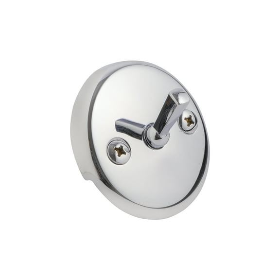 SUPPLYGIANT Bathtub Trip Lever Kit with Linkage and Face Plate, Universal Fit, Polisted Chrome Finish