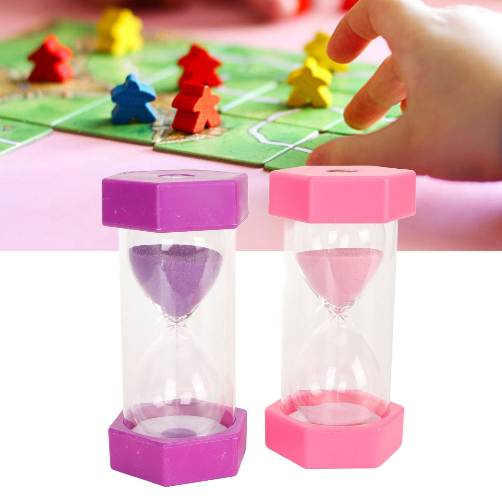 Sandglass Timer, Sand Clock Timer 10 Minute Provides Visual Aids