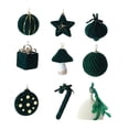 thumbnail image 4 of 9 adornos de bolas de Navidad, colgantes con dijes, hechos a mano, estilo vintage, adornos navideños, decoración para de Navidad, regalos de, 4 of 8